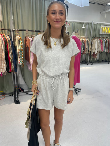 Grey Romper