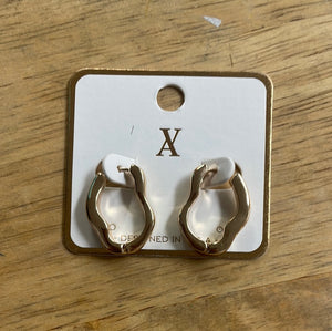 Wavy earrings
