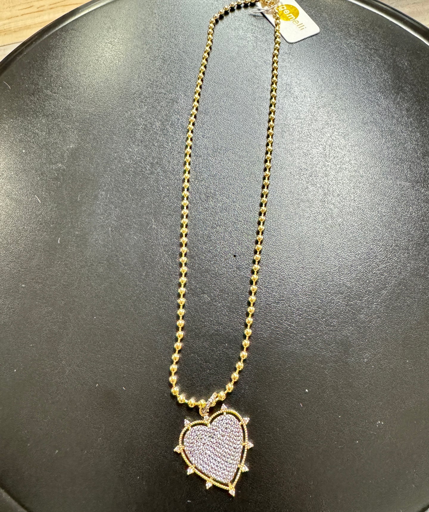 Rocky necklace 18k water resistant