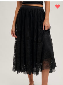 Lace skirt
