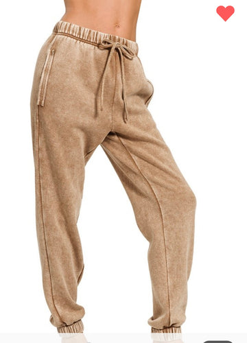 Fleece joggers
