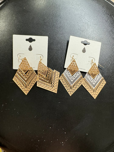 Filigree earrings