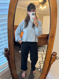 Heather grey top