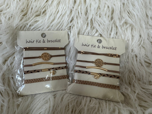 Boho hair tie or bracelets