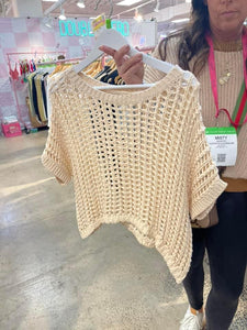 Fishnet sweater